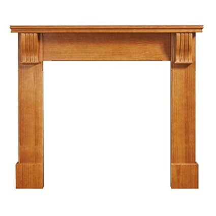 B Q Durham Waxed Pine Gas Or Electric Fire Surround Fireplace