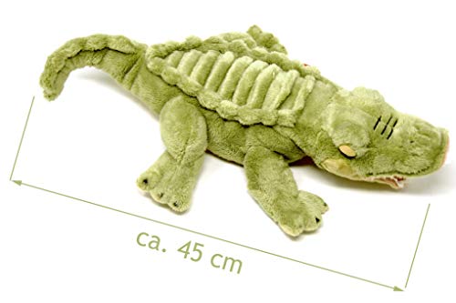 Lashuma Plüschtier Alligator Grün, Keel Toys Krokodil Kuscheltier 45 cm – Bild 4