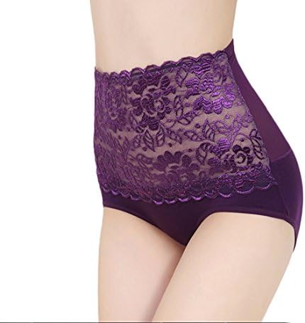 France Wispun Womens Body Shaper Hip Abdomen Tummy Control High Waist Underwear Purple