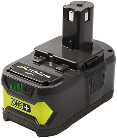 FUZADEL 4.0Ah Battery Replacement for Ryobi 18v One Plus Lithium-Ion Battery P122 P105 P102 P107 P108 P103