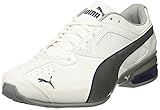 PUMA Men's Tazon 6 FM Sneaker, White Silver/Blue Depths,10 M US