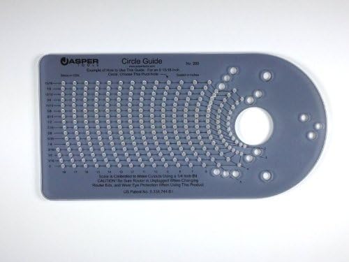 Jasper 200J Model 200 Circle Cutting Jig for Plunge Router by Jasper Tools