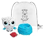 Owleez, Flying Baby Owl Interactive Toy with Lights & Sounds (White) W/ Exclusive Pack-A-Hatch!