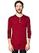 American Apparel Men's Baby Thermal Long Sleeve Henley