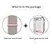 QIENGO Compatible with Apple Watch Band with Case 38MM, Soft Nylon Strap with Silicone Protective Case, Replacement for iWatch Sport Series 3/2 / 1 (Pinksand, 38mm)