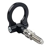 Yunan Racing Tow Towing Hook for Universal BMW European Car Auto Trailer Ring (Black)