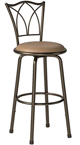 Home Creek Double X Detail Adjustable Swivel Barstools - Set Of 3