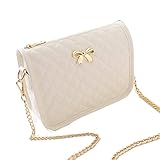 Fanala Cute Women Girls Purse Bow Wallet Bag PU Leather Clutch Bag