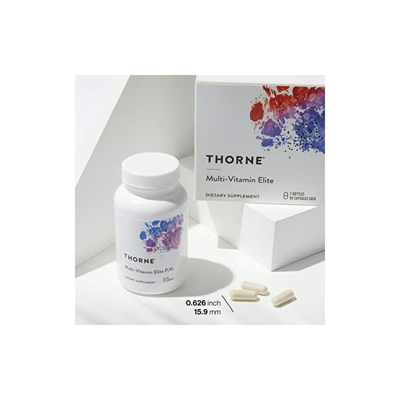 Thorne Research MultiVitamin Elite A.M. and P.M. Formula to