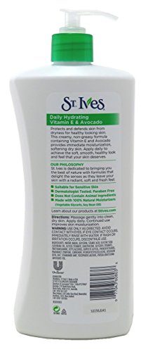 St Ives Body Lotion 21 Ounce Daily Hydrating (621ml) (2 Pack)