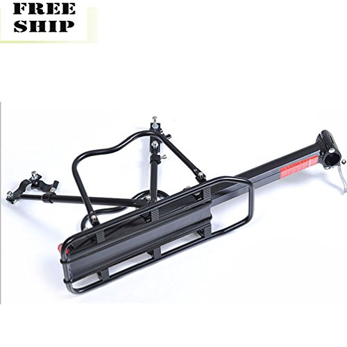 Cycling Bicycle Mtb Bike Rear Rack Luggage Carrier Shelf Bracket Seat Post Mount