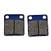 HIAORS Front Rear Brake Pad and Fuel Filter for Twister 150 GT GTS SS 250 157QMJ 1P57QMJ Tomberlin 150cc Buggy TrailMaster 150 XRS Go Kart 4 Wheeler