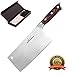 Cleaver Knife Premium Heavy Duty Chopper Butcher Knife Stainless Steel 7 Inches Meat Knife for Home Kitchen and Restaurant, Professional Chinese Knife