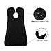 Beard Apron Bib, Beard Bib Cape Apron for Men Shaving Beard Shaving Apron, Innovative Hair Catcher Apron, Waterproof Grooming Cape Apron 2 Suction Cups and Self Packed Packing Bag Keep Sink Clean