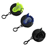 Scuba Choice Silicone Roll-up Nautilus Snorkel with Storage Container