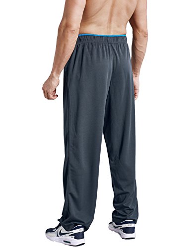 image for Duuluup Men Sport Pants - Quick Dry Active Sports Jersey Pants Color M