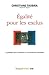 Egalite Pour les Exclus: Le Politique Face a l'Histoire et a La.. (French Edition) by 