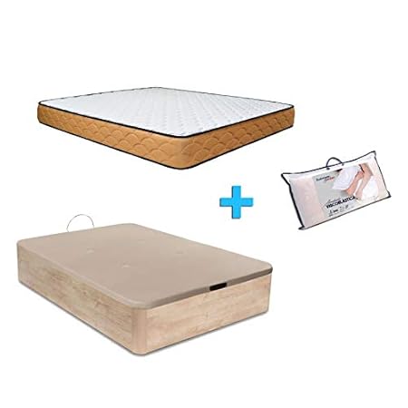 Duermete Conjunto Colchon Memory Reversible Con Canape Abatible