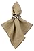 DII Decorative Buffet Basics Napkin Ring Set, Coastal Crab, 12 Count