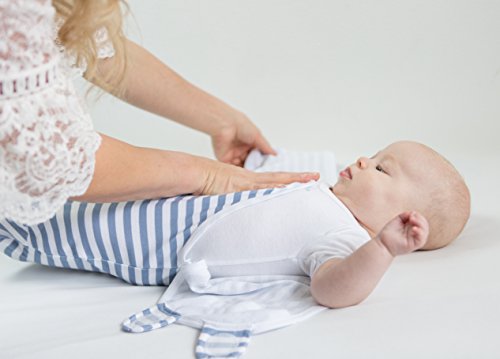 image for Amazing Baby Swaddle Blanket with Adjustable Wrap, Set of 3, Tiny Anch