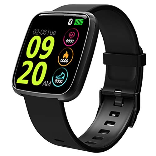 Smart Watch, Waterproof Activity Tracker Heart Rate Monitor Wearable Oxygen Blood Pressure Fitness Tracker Bluetooth Running Watch
