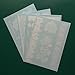 COKOHAPPY 4 Sheets White Lace Wedding Bridal Butterfly Mandala Flower Look Real Flash Temporary Tattoo