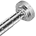 Shower Curtain Rod - 47-92 Inch Shower Rod Non-Slip Tension Curtain Rod No Drilling Stainless Steel Tension Rod for Shower Curtain Never Collapse