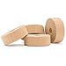 1-inch Diameter Slab Wooden Wheels for Crafts, 1/4-inch Hole, 3/8-inch Thick, Pack of 50 Mini Wooden Hobby Wheel for Model, by Woodpeckers