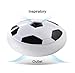 THESIMPLE - Kids Air Power Soccer Football Music Disc, Boys Girls Sport Children Training Football with Soft Foam Bumpers and LED Lights, Suspended Ball for Indoor and Outdoor Christmas Present