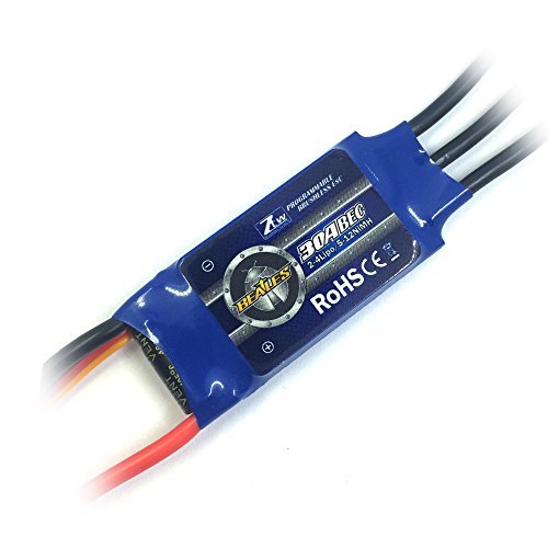 ZTW Beatles 30A ESC with 5V/2A BEC Output for Fixed Wing Airplane