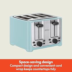 bella 4 Slice Toaster with Auto Shut Off - Extra