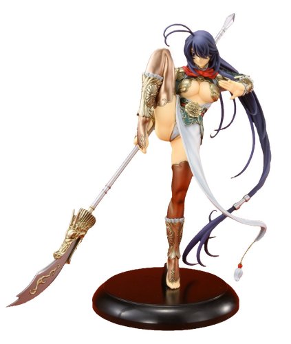 Ikki Tousen Dragon Destiny Kanu Unchou Gold Armor PVC Figure