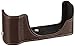 Panasonic DMW-CLX100 Leather Fitted Case for DMC-LX100, Brown