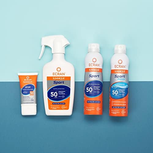 Sunnique Sport - Bruma Protectora Solar SFP 50 Piel Mojada, Protección Alta UVB, UVA, Refuerza las Defensas, Resistente al Agua, para Todo Tipo de Pieles- 250 ml