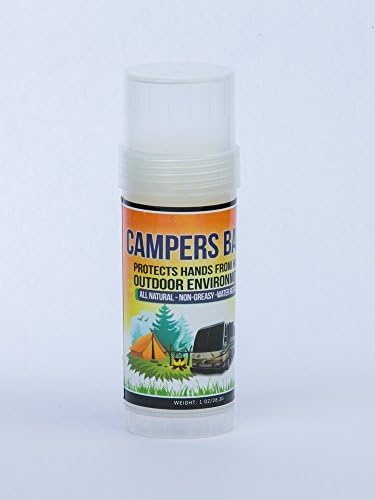 Campers Balm prevents and repairs chapped skin resulting from the harsh outdoor environment. Formulated for boaters, campers and outdoorsmen. Long-lasting and Non-greasy lotion in a twist-up tube.