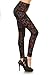 R666-OS Candid Flutters Print Fashion Leggings