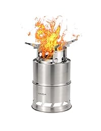 Lixada Camping Stove,Ultralight Folding Stainless