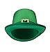 Nicky Bigs Novelties Green Top Hat with Gold Buckle - St. Patricks Day Accessories for Leprechaun Costume Party Wear - Ridler Cosplay, Shamrock Top Hat, Irish Holiday Festive Wear