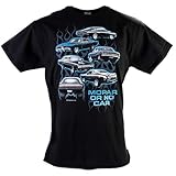 Unisex-Adult Officially Licensed Mopar, Or No Car T-Shirt - Xl