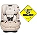 Maxi-Cosi Pria Max 3-in-1 Convertible Car Seat – Nomad Sand with Baby on Board Signthumb 2