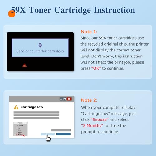 ColorKing CF259X with Chip Compatible with HP 59X CF259X 59A CF259A Toner for HP LaserJet Pro M404dn M404dw MFP M428fdw M428dw M428fdn M404n M304a M428 M404 M304 Large Capacity 100% Brand New 000P Ages, 1 Black