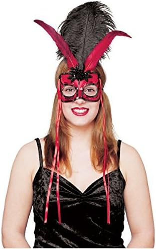 PBH Moulin Rouge Feather Mask