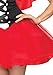 Leg Avenue Women's Racy Red Riding Hood Costume, Red/Black, Small/Medium