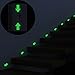 Glow in The Dark Safety Tape Arrow Waterproof Luminous Tape Adhesive Party Christmas Decoration Gift (120 Arrow)