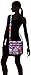 Vera Bradley Women's Cotton Triple Zip Hipster Crossbody Purse, Impressionista, One Size
