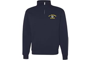 Military Productions US Air Force Veteran Quarter-Zip Sweatshirt Officially Licensed