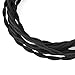 Electrical Cord FadimiKoo 46 Ft Twisted Textile Cord, 18/2 Cotton Cloth Covered Electrical Antique Wire For Vintage Bulb, Pendant Light And Other Industrial Antique DIY Projects