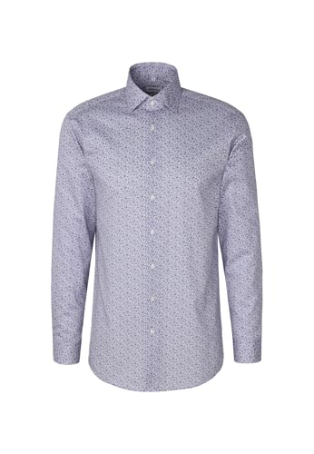 Seidensticker Herren Business Hemd - Regular Fit - Bügelleicht - Kent-Kragen - Langarm - 100% Baumwolle