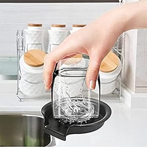 Bar Glass Rinser, Automatic Cup Rinser Bottle Rinser Cup Washer for Bar for Restaurant for Cafe for Hotel
