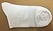 SDS Women and Men Thin Antibacterial Bamboo Fiber Socks Pack of 5 White